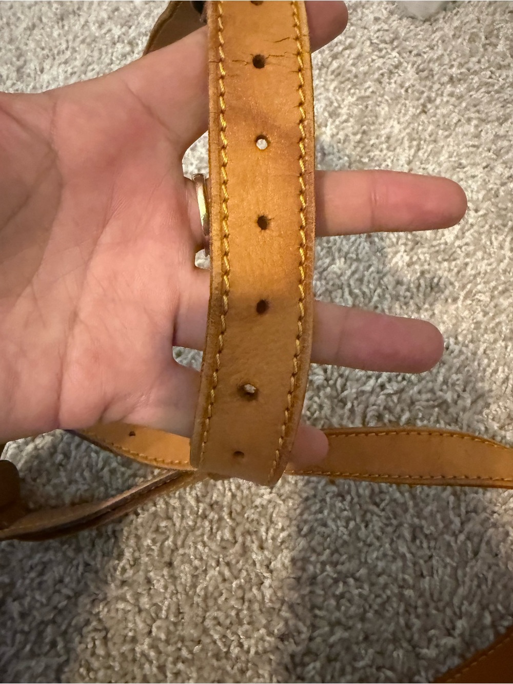 Louis Vuitton keepall crossbody Strap H38 - Picture 12 of 12